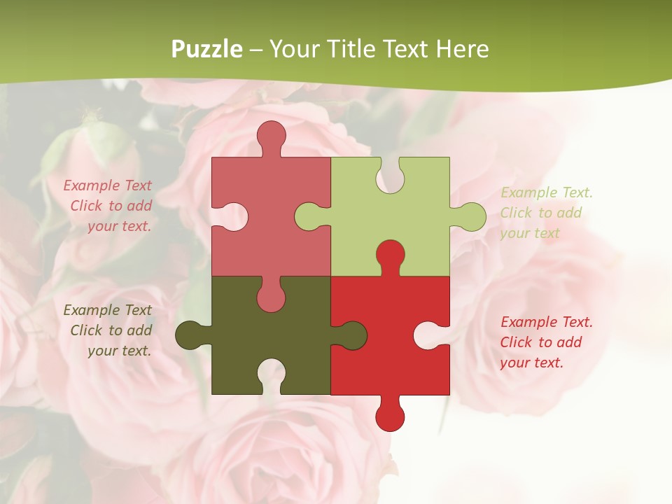 Nature Gift Bud PowerPoint Template