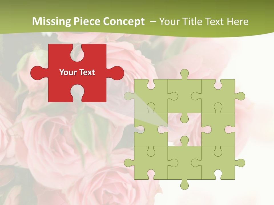 Nature Gift Bud PowerPoint Template