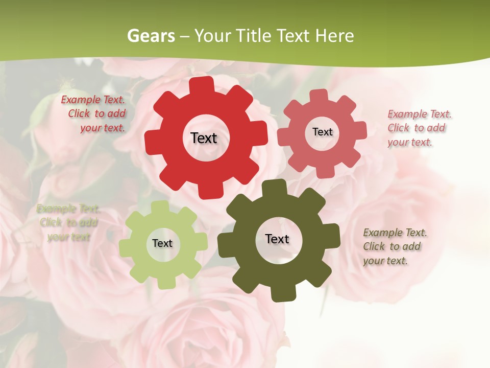 Nature Gift Bud PowerPoint Template