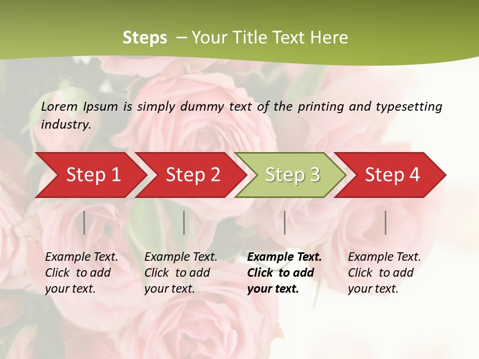 Nature Gift Bud PowerPoint Template