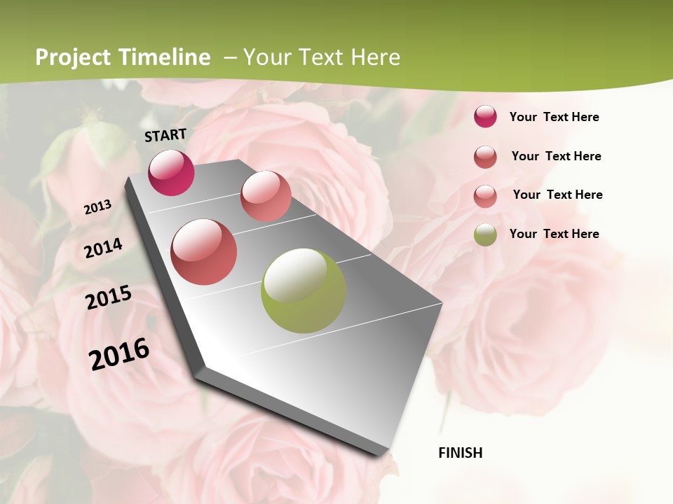 Nature Gift Bud PowerPoint Template