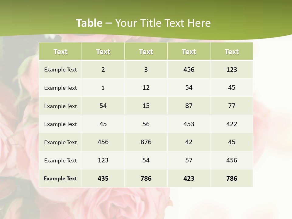 Nature Gift Bud PowerPoint Template