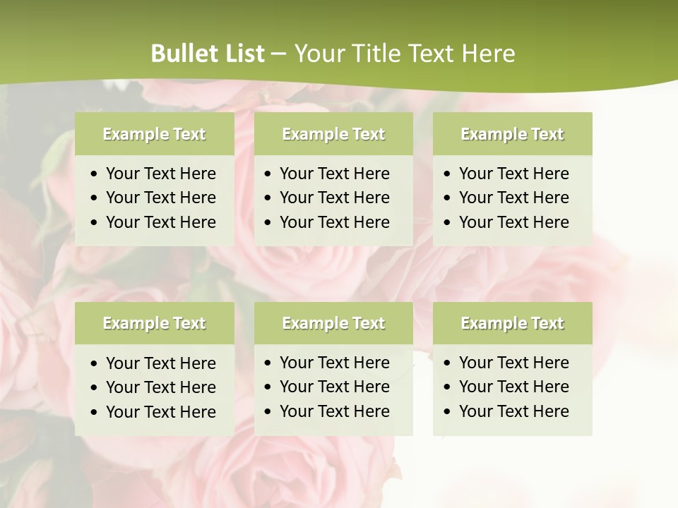 Nature Gift Bud PowerPoint Template