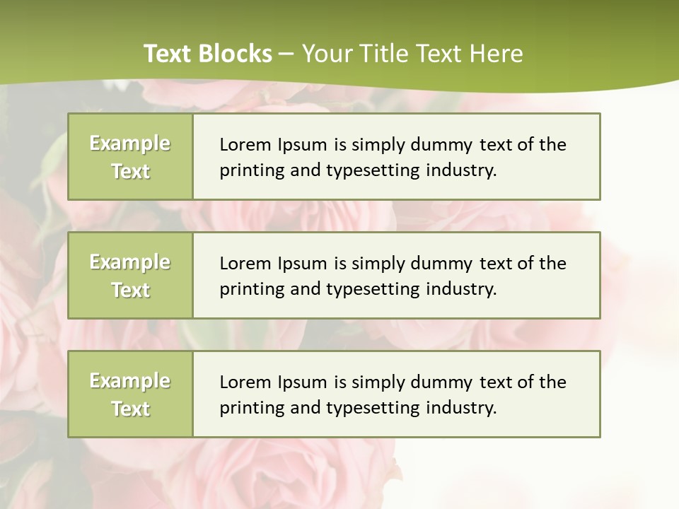 Nature Gift Bud PowerPoint Template