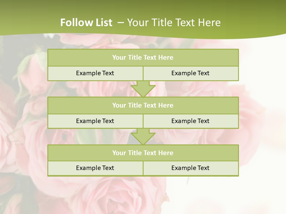 Nature Gift Bud PowerPoint Template