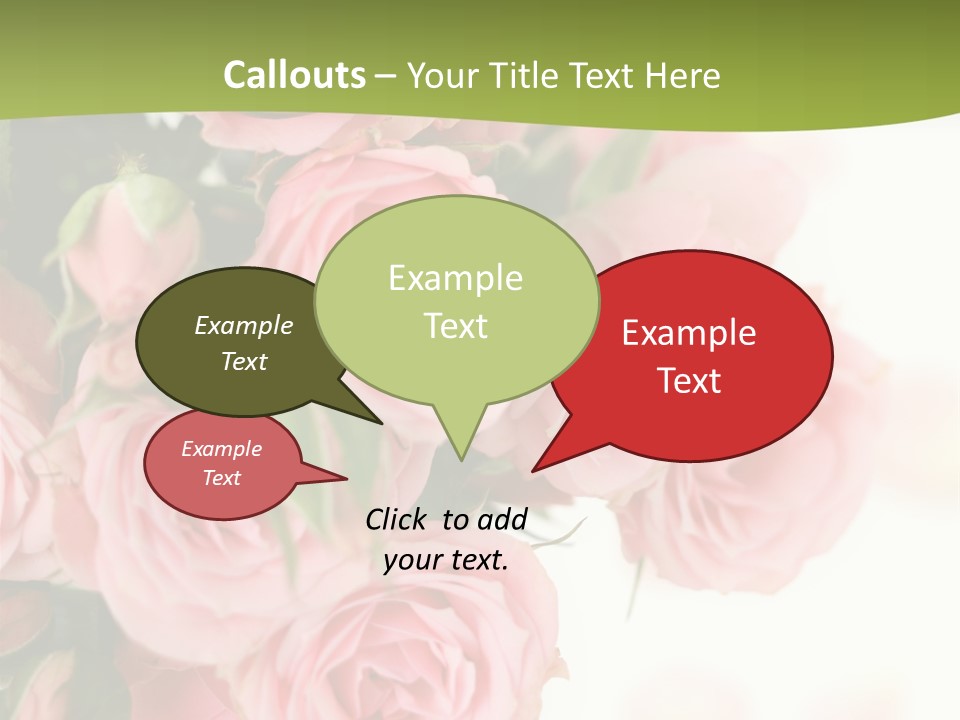 Nature Gift Bud PowerPoint Template