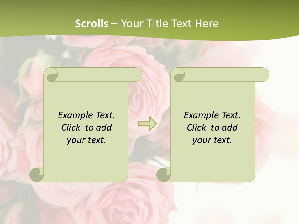 Nature Gift Bud PowerPoint Template