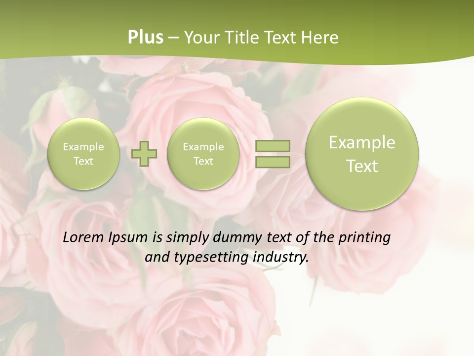 Nature Gift Bud PowerPoint Template