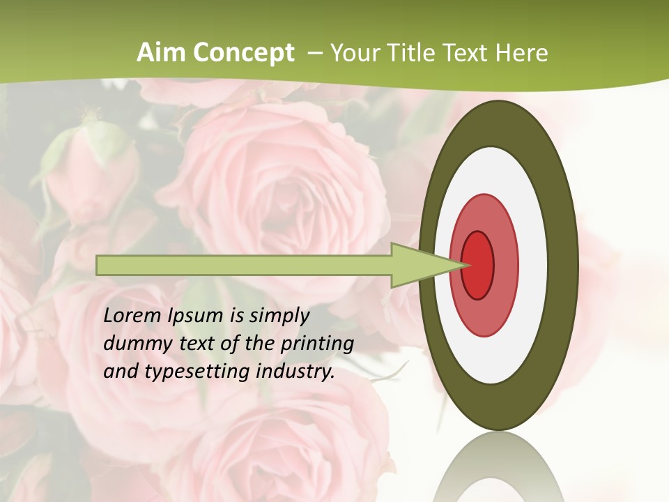 Nature Gift Bud PowerPoint Template