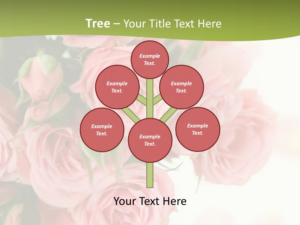 Nature Gift Bud PowerPoint Template