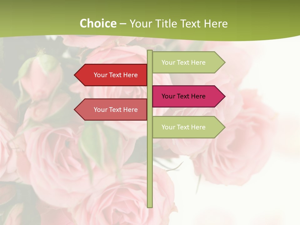 Nature Gift Bud PowerPoint Template