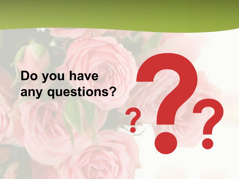 Nature Gift Bud PowerPoint Template