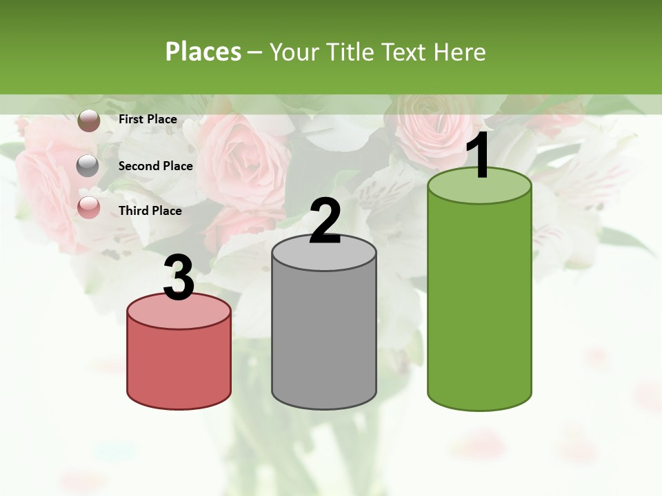 Beautiful Blooming Rosa PowerPoint Template