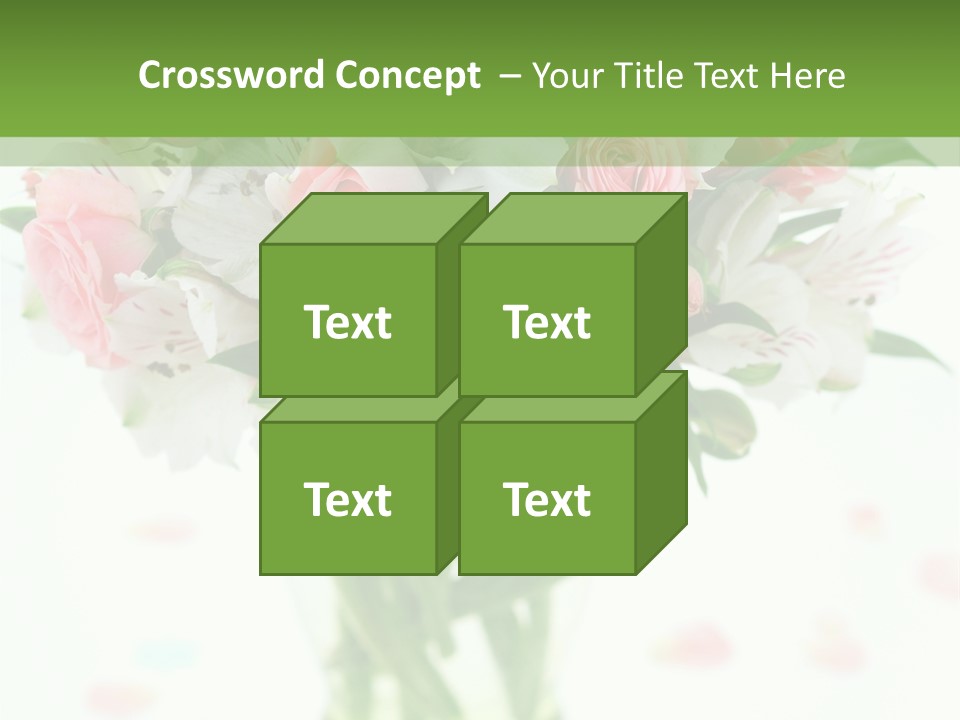 Beautiful Blooming Rosa PowerPoint Template