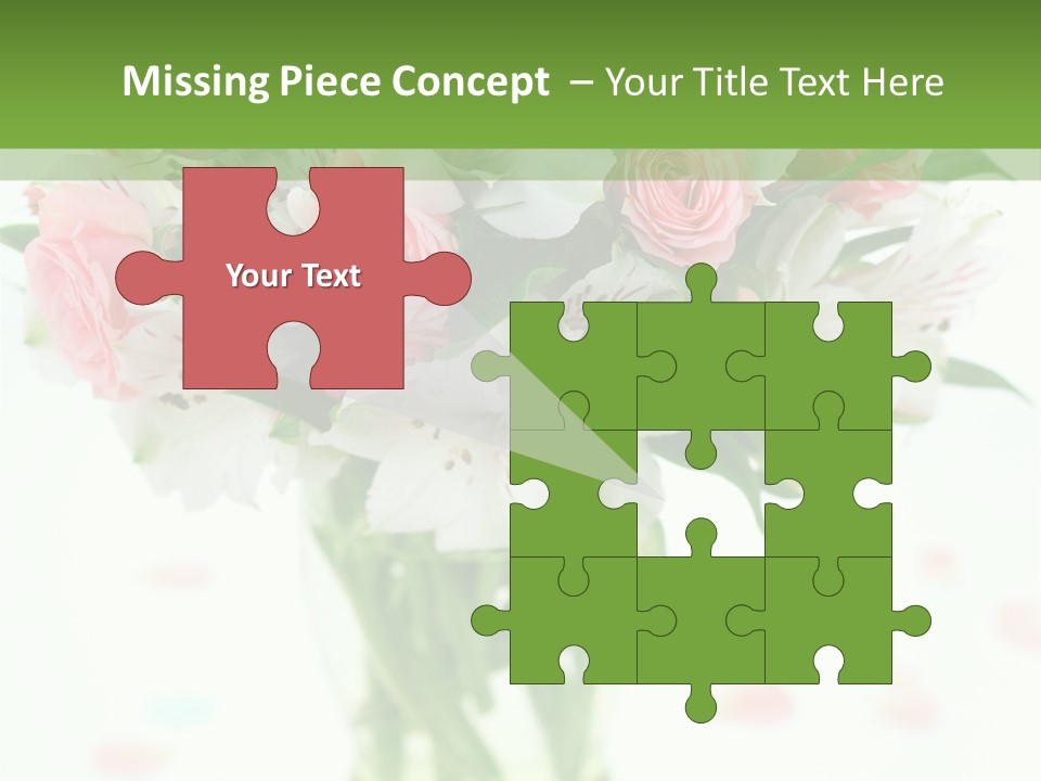 Beautiful Blooming Rosa PowerPoint Template