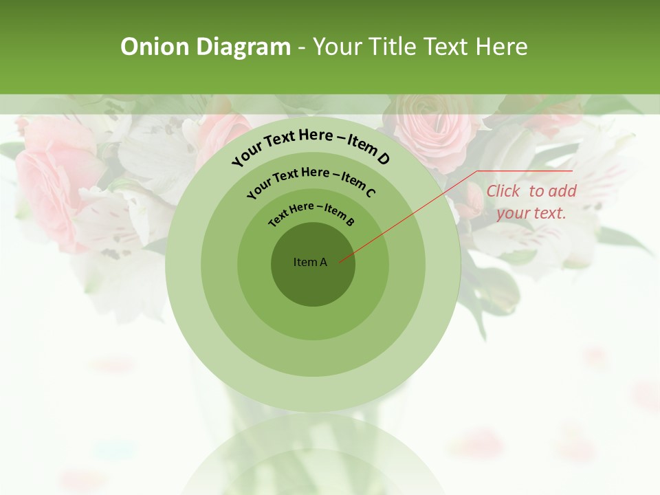 Beautiful Blooming Rosa PowerPoint Template