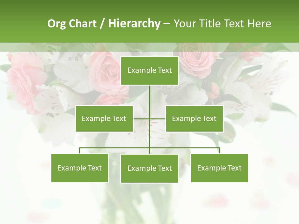 Beautiful Blooming Rosa PowerPoint Template