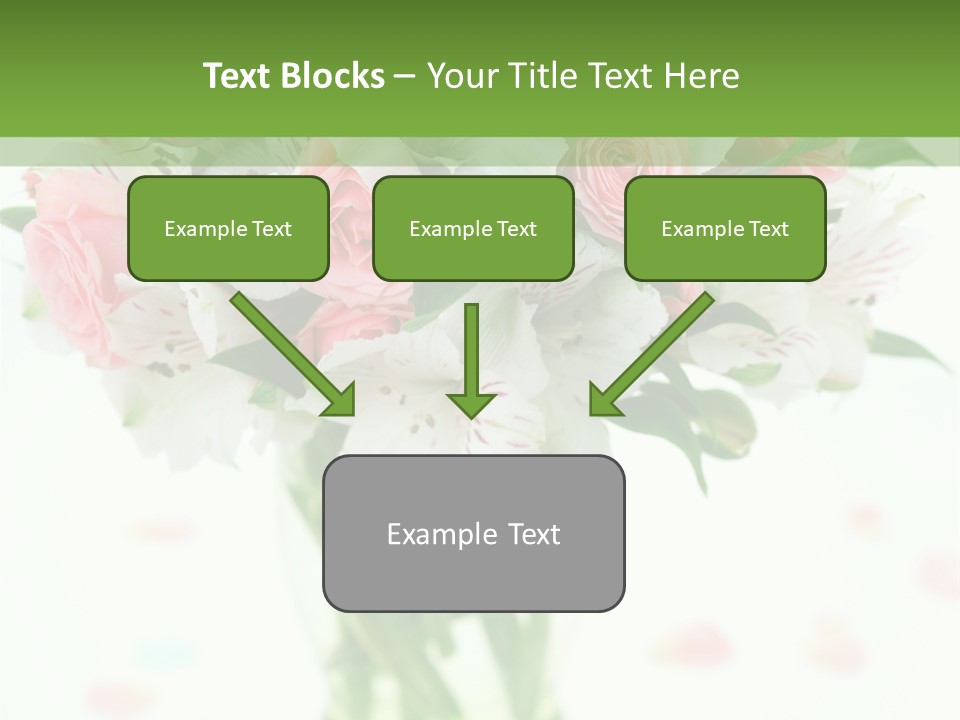 Beautiful Blooming Rosa PowerPoint Template