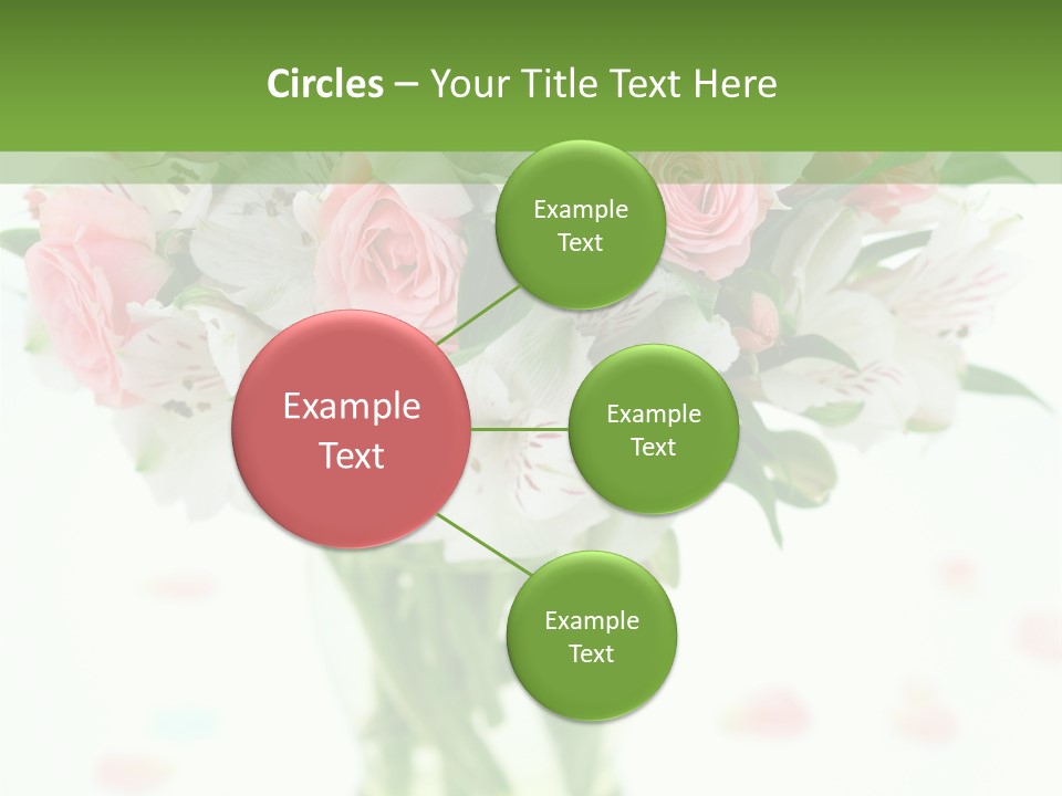 Beautiful Blooming Rosa PowerPoint Template