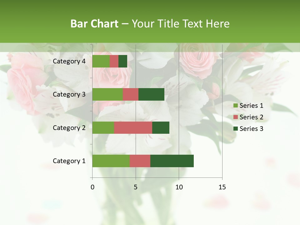 Beautiful Blooming Rosa PowerPoint Template