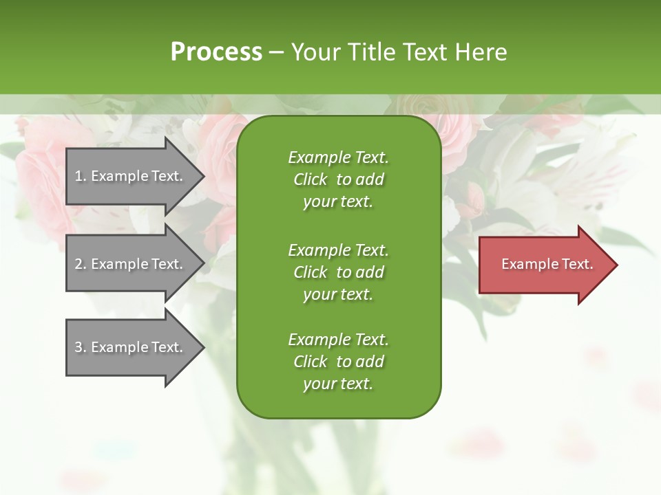 Beautiful Blooming Rosa PowerPoint Template