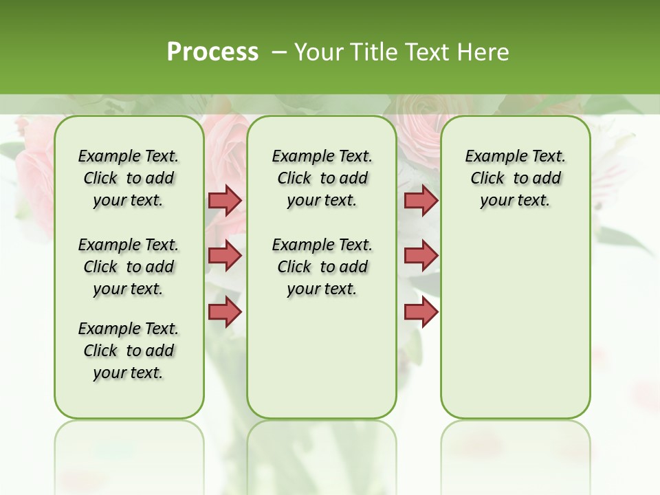 Beautiful Blooming Rosa PowerPoint Template