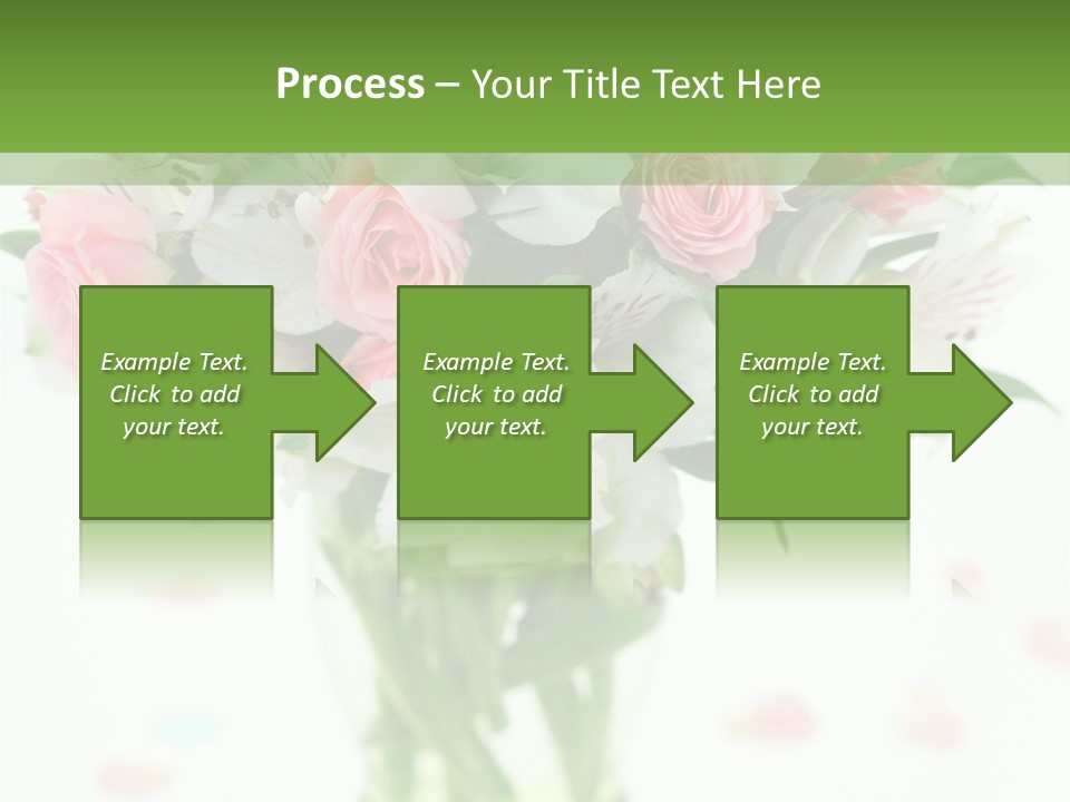 Beautiful Blooming Rosa PowerPoint Template