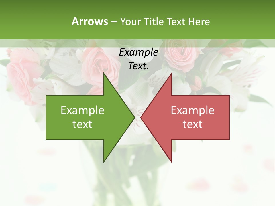 Beautiful Blooming Rosa PowerPoint Template