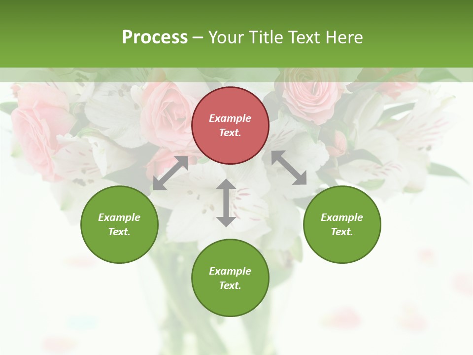 Beautiful Blooming Rosa PowerPoint Template