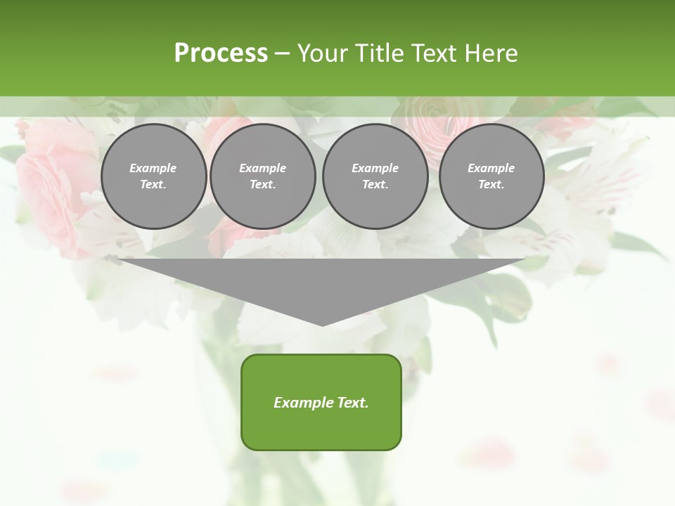Beautiful Blooming Rosa PowerPoint Template