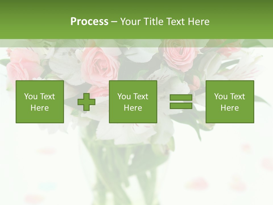 Beautiful Blooming Rosa PowerPoint Template
