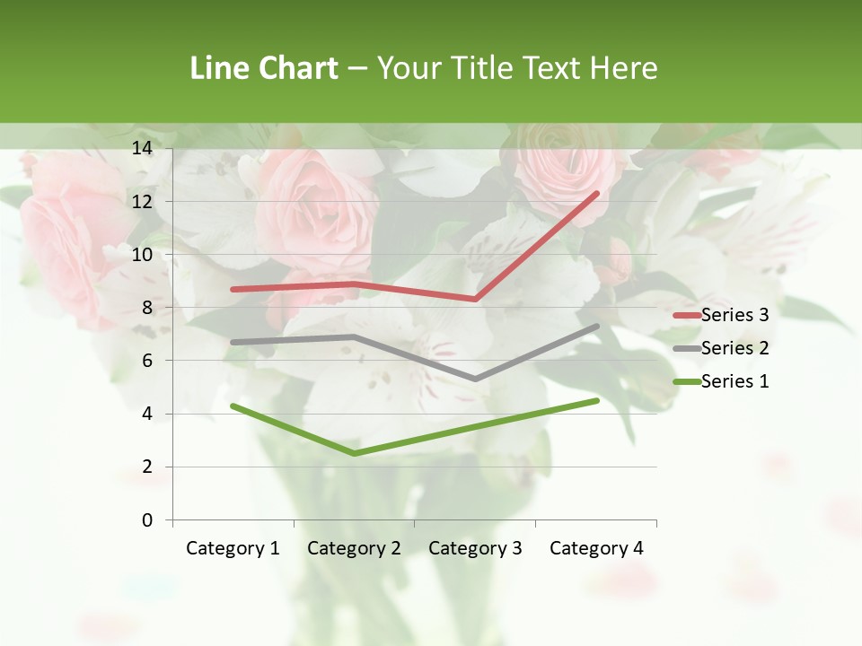 Beautiful Blooming Rosa PowerPoint Template