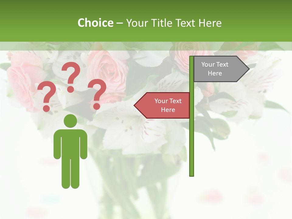 Beautiful Blooming Rosa PowerPoint Template