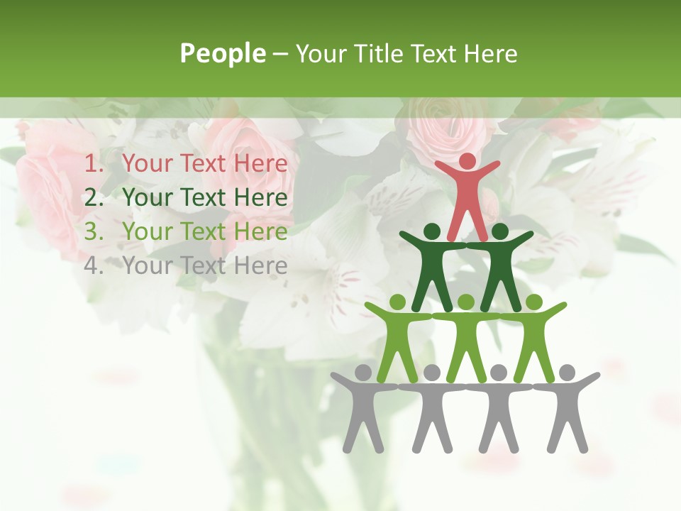 Beautiful Blooming Rosa PowerPoint Template