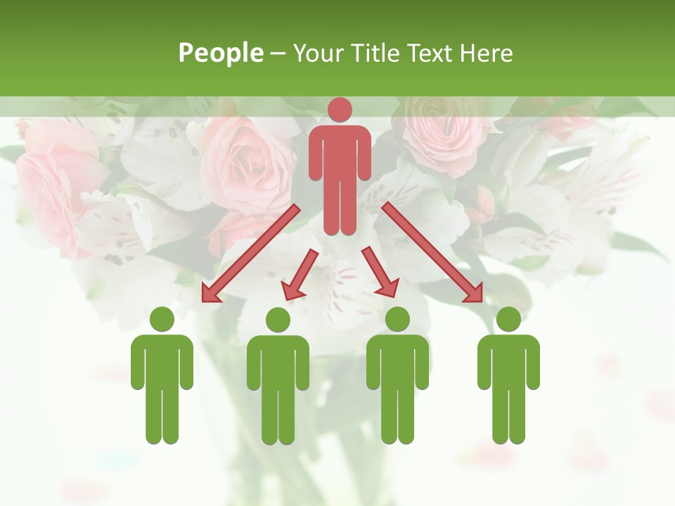 Beautiful Blooming Rosa PowerPoint Template