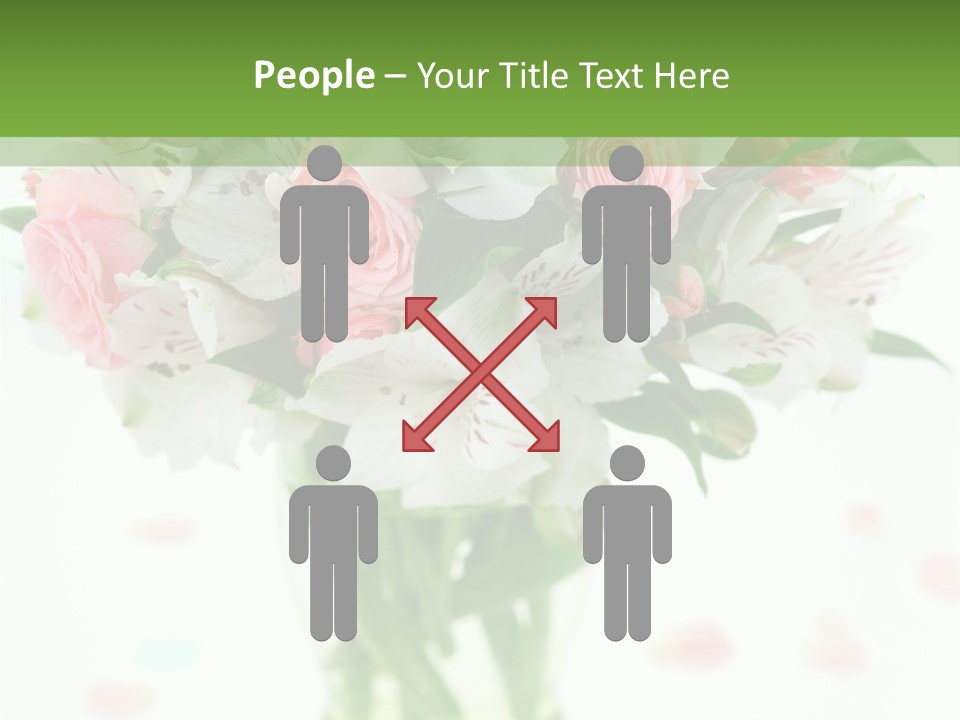 Beautiful Blooming Rosa PowerPoint Template