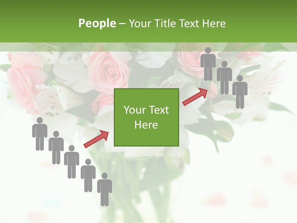 Beautiful Blooming Rosa PowerPoint Template