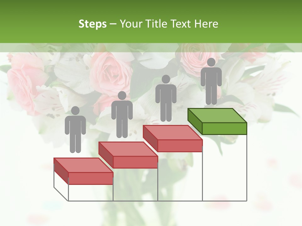 Beautiful Blooming Rosa PowerPoint Template