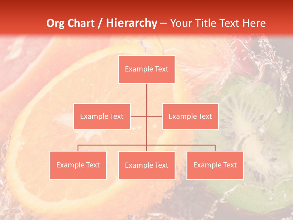 Droplet Collection Fruit PowerPoint Template