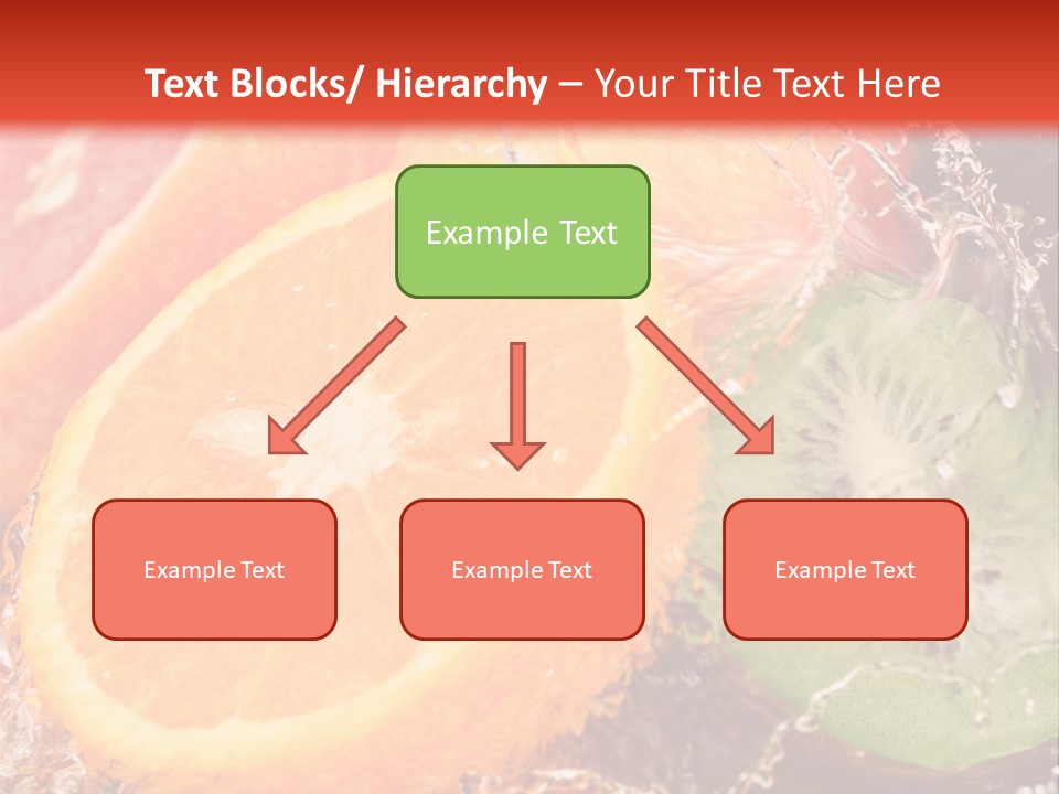 Droplet Collection Fruit PowerPoint Template