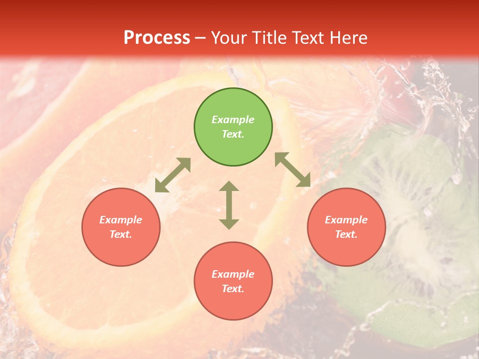 Droplet Collection Fruit PowerPoint Template