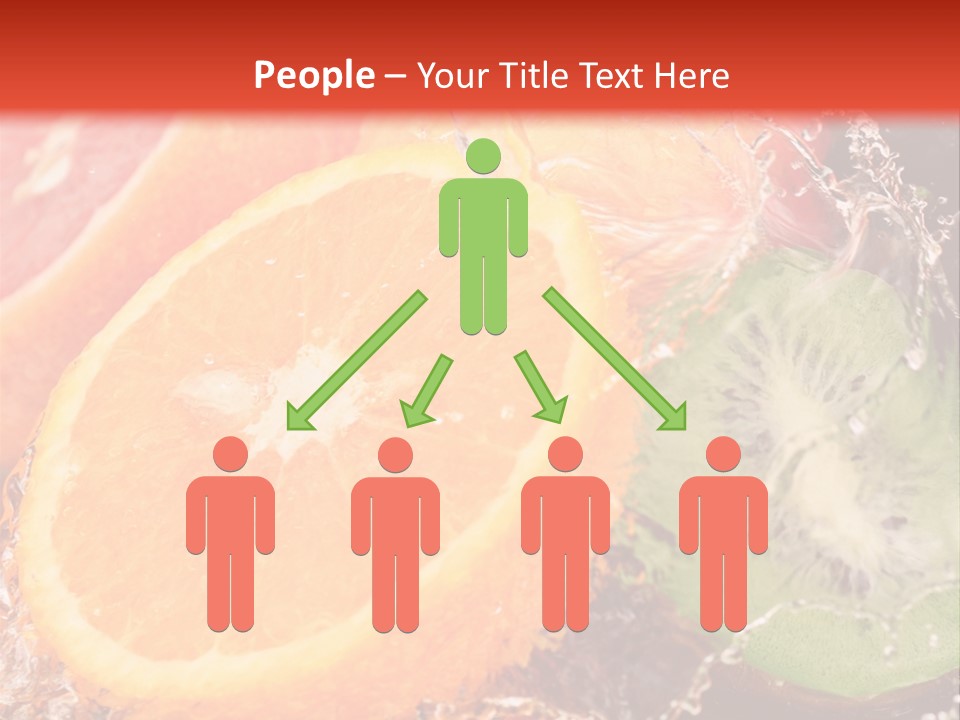 Droplet Collection Fruit PowerPoint Template