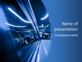 Transport Perspective Accelerated PowerPoint Template