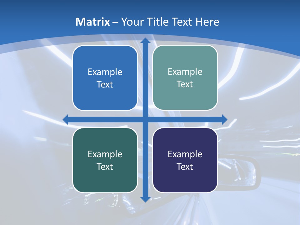 Transport Perspective Accelerated PowerPoint Template