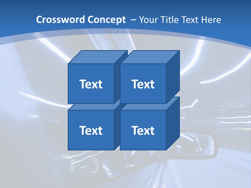 Transport Perspective Accelerated PowerPoint Template