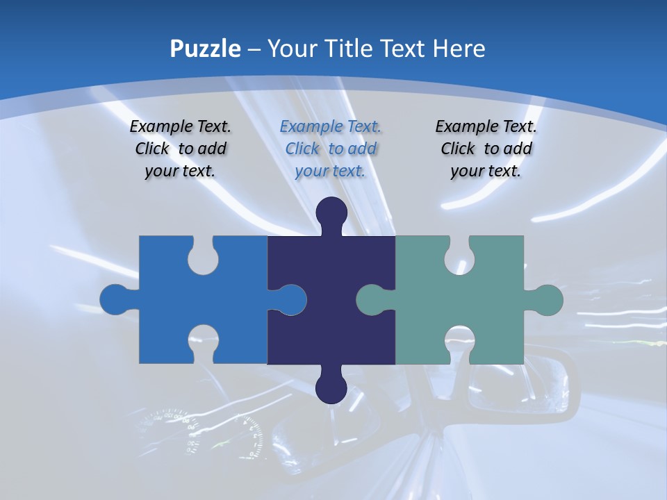 Transport Perspective Accelerated PowerPoint Template
