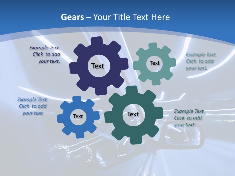 Transport Perspective Accelerated PowerPoint Template