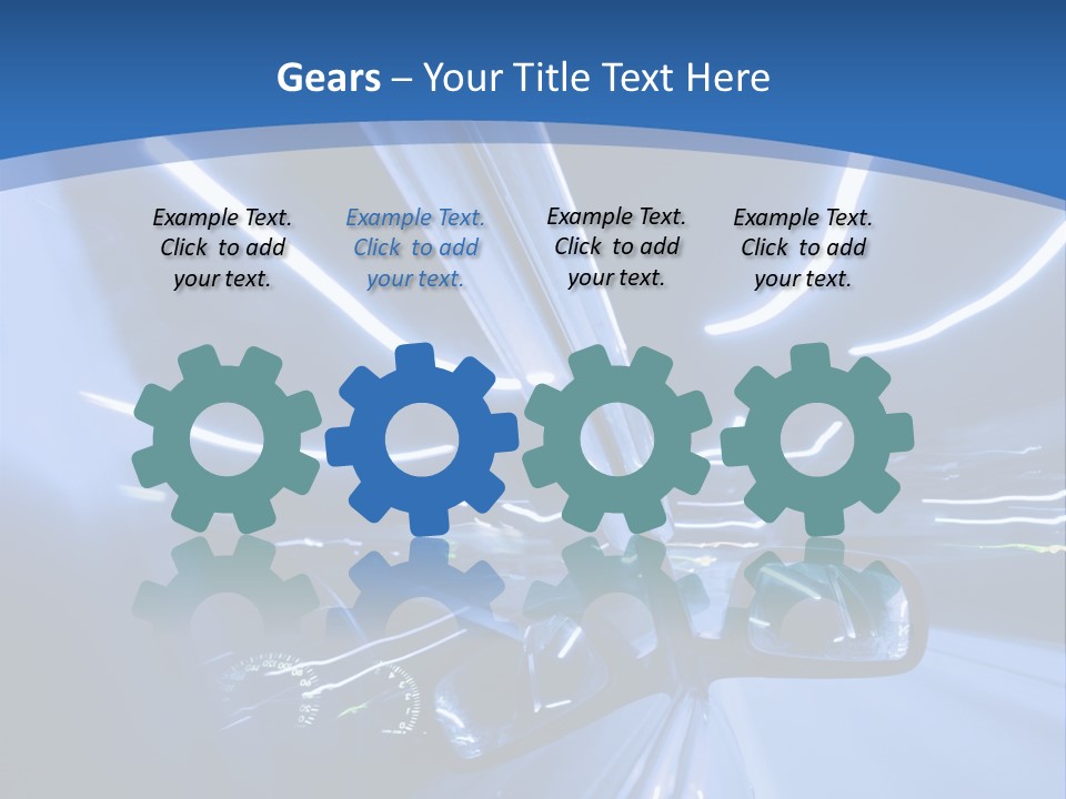 Transport Perspective Accelerated PowerPoint Template
