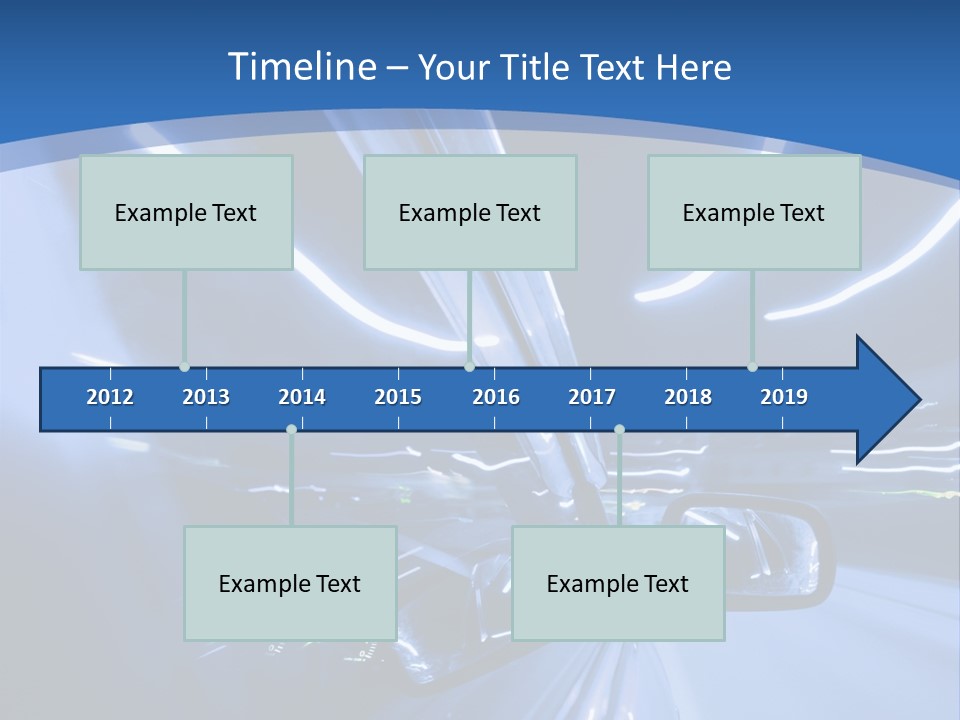 Transport Perspective Accelerated PowerPoint Template