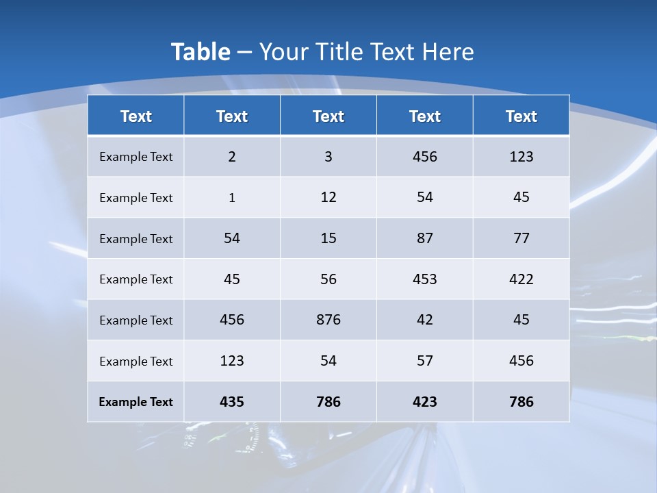 Transport Perspective Accelerated PowerPoint Template